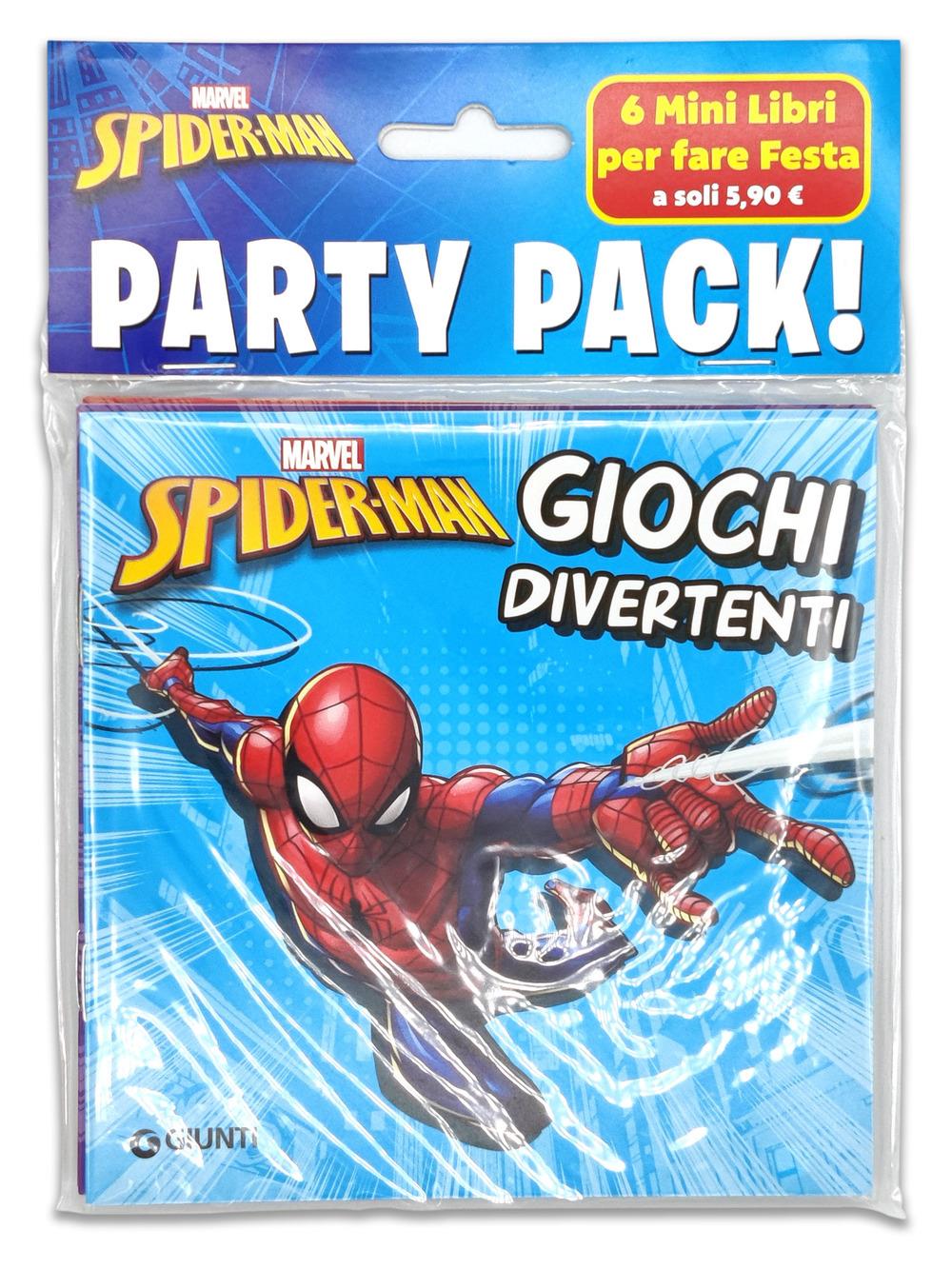 SPIDERMAN PENNA 6 COLORI