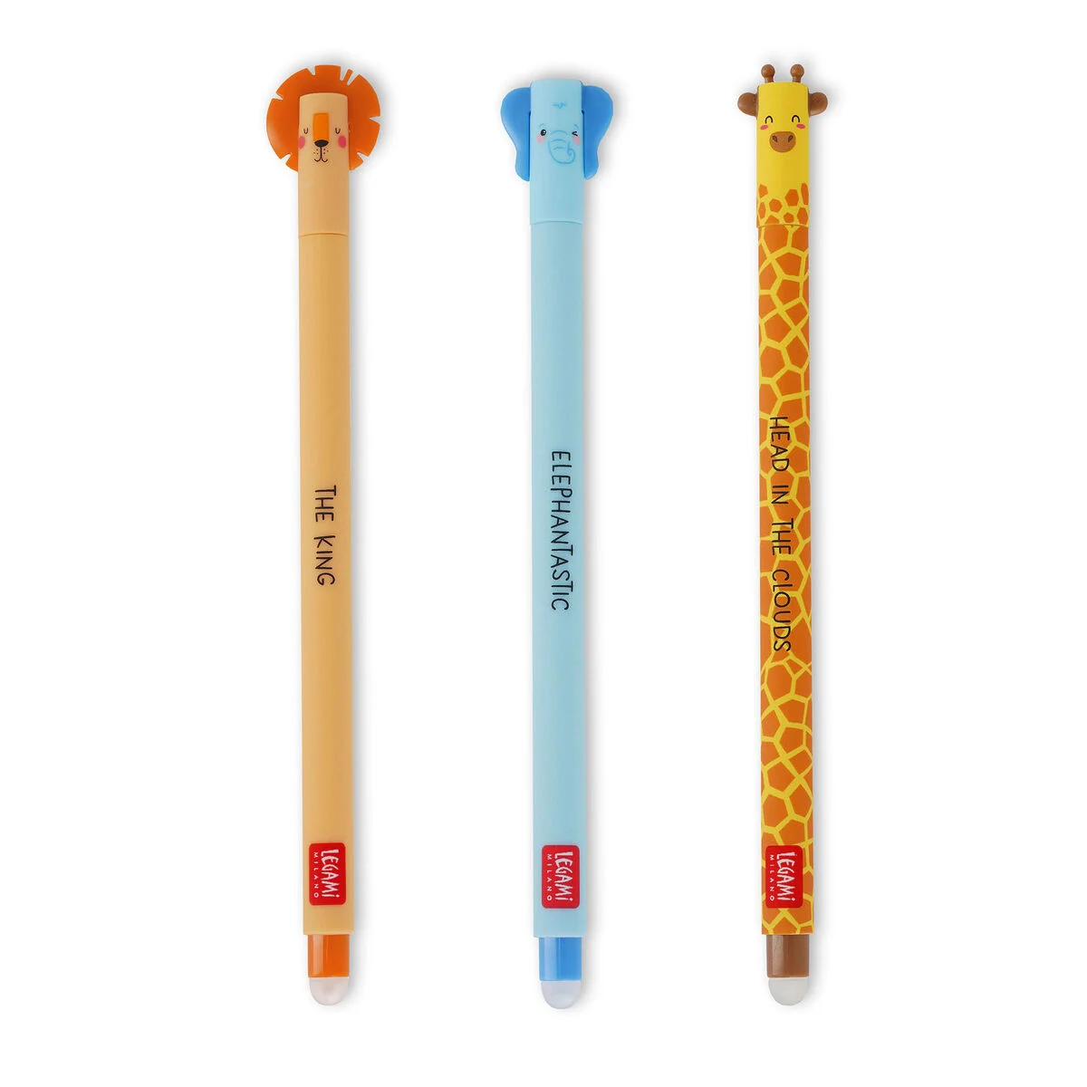 Set di 3 Penne Gel Cancellabili – Erasable Pen