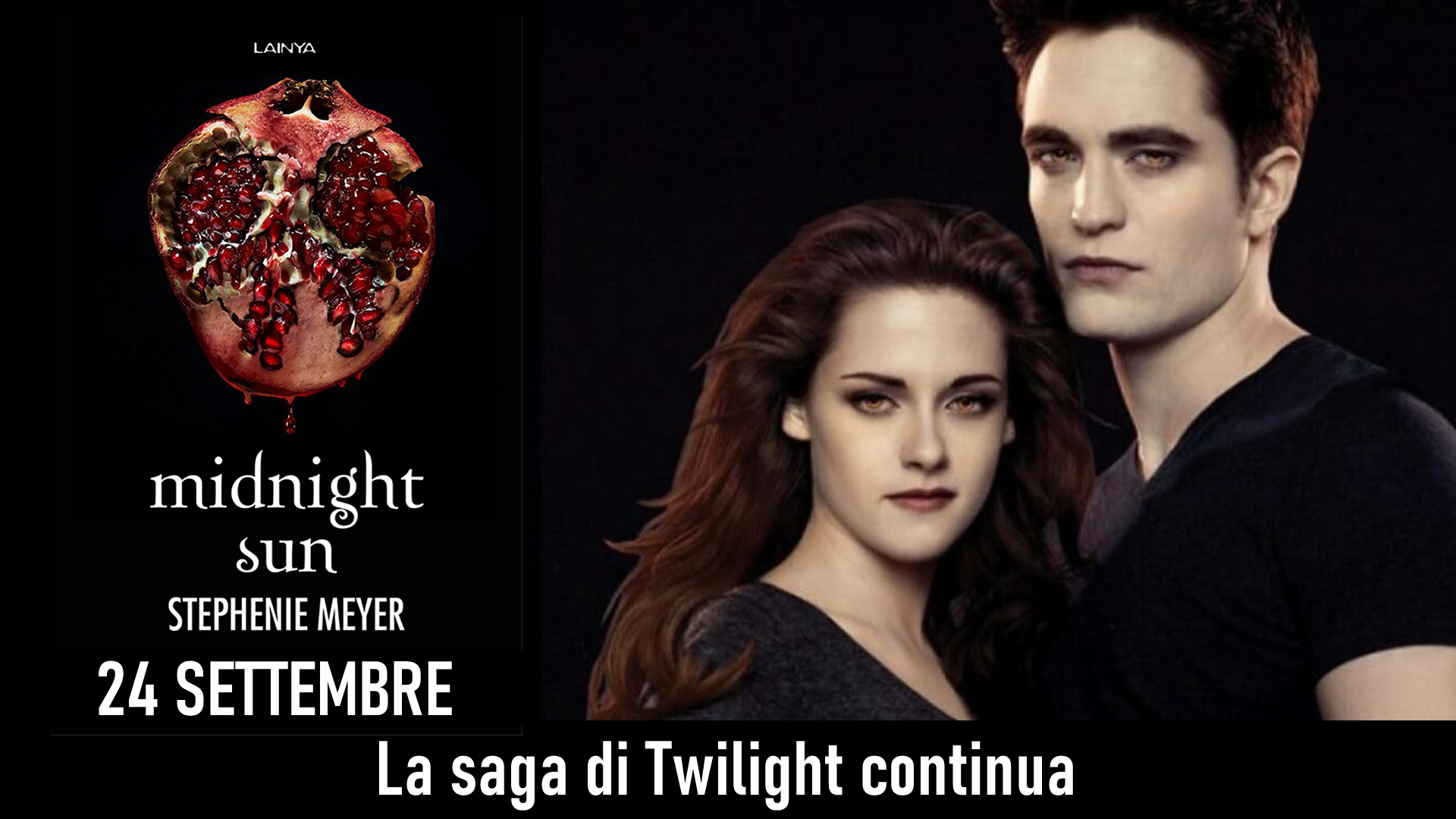 La saga di Twilight continua: “Midnight Sun”